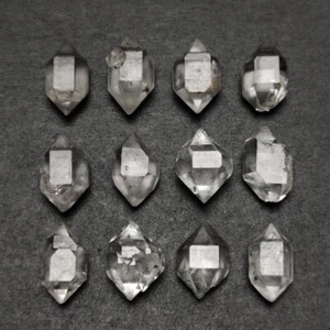 6g/12pcs 10-12mm Top Quality Herkimer Diamond Quartz Crystal Healing Stone 4319 - Picture 1 of 5