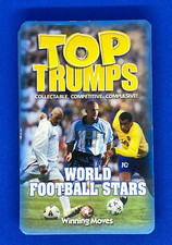 Top Trumps World Football Stars 2002 Pick Your Own Top Trump Card Soccer World