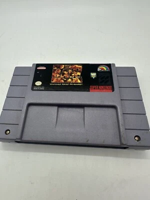 WWF Raw (Super Nintendo Entertainment System, 1994) Game Cartridge Only SNES WWE - Image 1 of 4