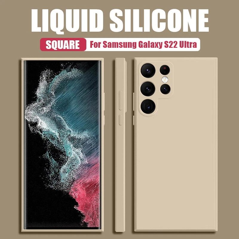 Funda Silicona Líquida Para Samsung Galaxy S25 S24 FE S23 Ultra S22 S21 Plus Foto 1 de 4