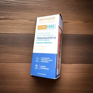 (3) Acne Free Terminator 10 Severe Acne Spot Treatment Max Strength Exp 12/2026 - Picture 1 of 4