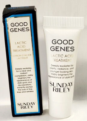 Sunday Riley GOOD GENES Lactic Acid Treatment Deeply Exfoliate Face Skin 5mL New - Image 1 of 4