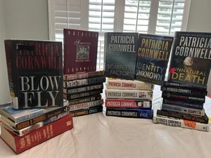 Patricia Cornwell Books ~ Complete KAY SCARPETTA ~ Lot 29 ~ HC ~ 1st Eds 5PB - Picture 1 of 14