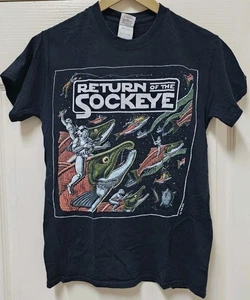 Ray Troll Return of the Sockeye T-Shirt Gr. Small Jedi Star Wars Parodie lustig - Bild 1 von 12