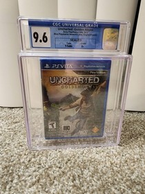 Uncharted: Golden Abyss - Sony PlayStation Vita CGC Graded 9.6 A+ Sealed