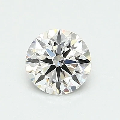 0.57 Ct Round IGI Certified Loose Lab Grown CVD Diamond D Color VS2 Clarity - Image 1 of 4