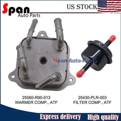 New ATF Warmer Oil Fluid Cooler For 2011-2014 Acura TSX 11-12 Honda Accord 2.4L - Image 1 of 4