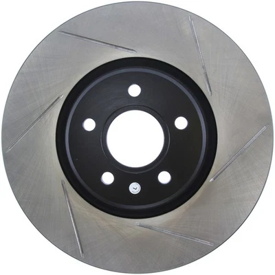 StopTech 126.39038SL Front Left Slotted Brake Rotor for 13-19 Escape / 04-12 S40 - Image 1 of 4