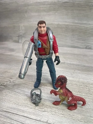 Dennis Nedry 100% Completo Serie 2 Parque Jurásico 1993 Kenner Vintage Foto 1 de 3