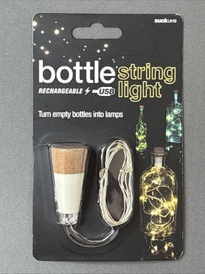 瓶串灯 可充电 将 空瓶 变成灯 全新 SuckUK 37.5 — 第 1/3 张图片