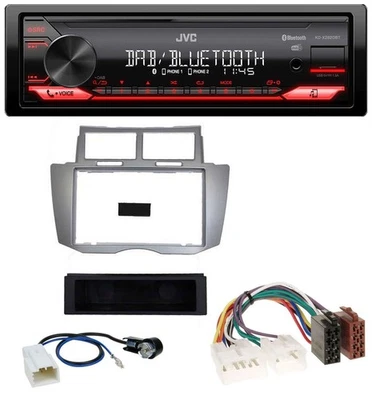 JVC Bluetooth USB DAB MP3 Autoradio für Toyota Yaris (2007-2011) - Bild 1 von 4