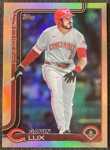 2025 Topps #464 Gavin Lux RAINBOW Foil. Cincinnati Reds - Picture 1 of 2
