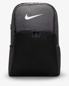 Nike XL Brasilia 9.5 Mochila de Entrenamiento Hierro Gris Negro Blanco Nueva DM3975 068 nueva con etiquetas - Imagen 1 de 11