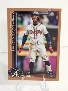 2025 Topps Series 2 Ozzie Albies Gold /2025 Atlanta Braves #364 - Picture 1 of 2