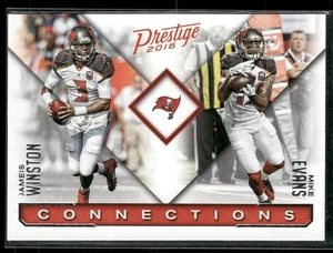 2016 Panini Prestige #20 Jameis Winston / Mike Evans Connections - Picture 1 of 2