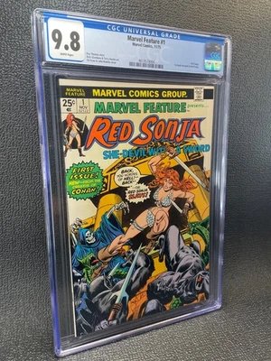 Marvel Comics: Marvel Feature #1, Red Sonja (1975) CGC 9,8 Foto 1 de 4
