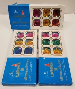 Vintage Tin Foil Christmas Reflectors for Mini Lights Alderbrook No. 197 - Bild 1 von 5