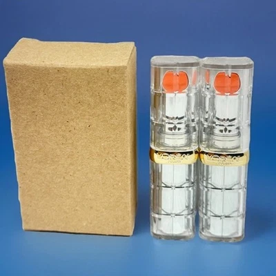 Loreal Colour Riche Shine Lipstick 247 Shot of Sun Factory Sealed New ~ 2 PCs - Image 1 of 2