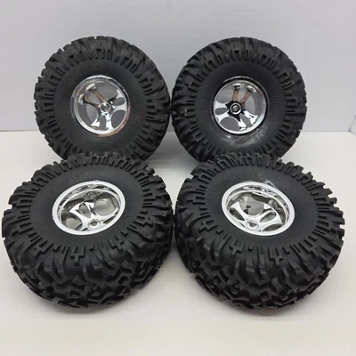 4x RARO Imex 2.2 Rubicon Todo Terreno Neumáticos Oruga Todo Terreno Monster Truck 1/10 2 Foto 1 de 3