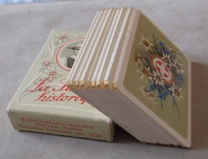Carte da gioco LA SUISSE n.33 WHIST di MULLER & CIE vintage fine anni 50 ottime condizioni - Foto 1 di 12