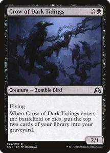 Cuervo de Noticias Oscuras (105) Sombras sobre Innistrad SOI MTG Magic - Imagen 1 de 1