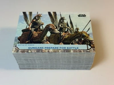 2021 Topps Star Wars Battle Plans Complete Trading Card Base Set of 100 Cards - Image 1 of 4