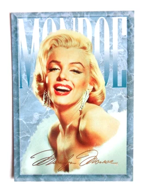 1993 SPORTSTIME *MARILYN MONROE SERIES 1* PROMO CARD GOLD SIGNATURE NM - Image 1 of 2