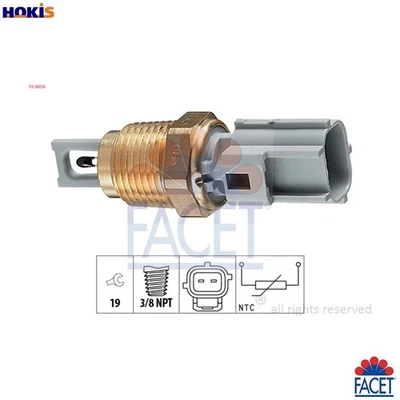 SENSOR INTAKE AIR TEMPERATURE 10.4004 FOR ASTON MARTIN VANQUISH/Vantage DB9 5.9L - Image 1 of 4