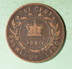 1880 - Newfoundland Large Cent - INV#194 - Bild 1 von 2
