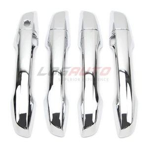 For Honda CR-V 17-22 Side Door Handle Cover with Smart Key Exterior Trim Chrome - Picture 1 of 10