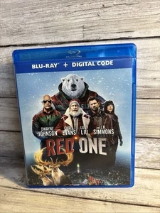 Red One (Blu-ray+ Digital) Ships Free Dwayne Johnson Chris Evan’s Mint Disc - Picture 1 of 7