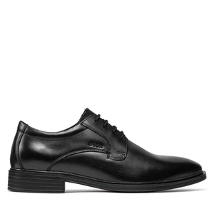 Geox Gladwin scarpe eleganti uomo pelle liscia Nero - Imagen 1 de 6