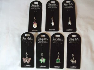  NEW One Football,Trainer,Hat,Animal or Santa Phone/Bag Charm - Picture 1 of 9