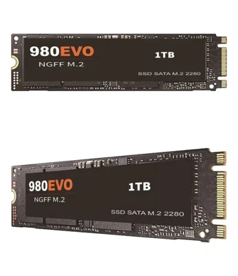 M2 SSD NGFF SATA 1TB Internal Solid State Drive Hard Disk For Laptop Computer PC - Image 1 of 4