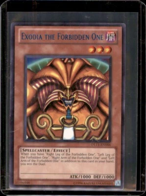 Exodia The Forbidden One DL11-EN006 Rare BLUE  - Yugioh  - HP/DM - Image 1 of 2