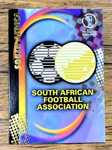 Panini 2002 World Cup Card L17 South Africa Emblem Logo Japanese Edition - Picture 1 of 10