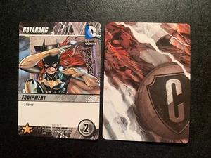 BATARANG DC Comics Deck Building Game card HEROES UNITE 2013 - Picture 1 of 2