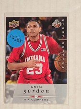 2008-09 Upper Deck First Edition #265 Eric Gordon Rookie Rockets Clippers 