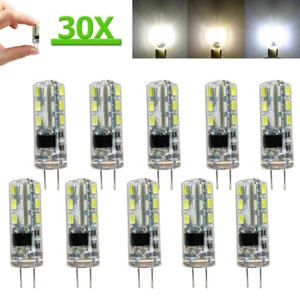 30X G4 Led GlüHbirnen 24leds Kronleuchter 3014smd 2W WeißE GlüHbirne Lichter - Bild 1 von 13