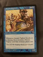 1996 Magic The Gathering MTG - MIRAGE - Dream Fighter