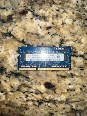 Hynix 2GB PC3-10600S DDR3 SDRAM 204pin 1333MHz Laptop Memory HMT325S6BFR8C-H9 - Image 1 of 2