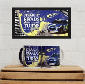 Colin McRae Mugs, Subaru Impreza, WRC Gifts, Rally Mugs, Subaru Mugs - Picture 1 of 10