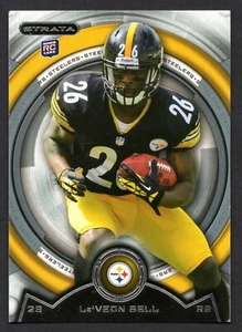 LE´VEON BELL #143 PITTSBURGH STEELERS 2013 STRATA TOPPS - Imagen 1 de 2