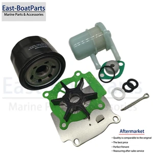 Service Parts Kit Impeller Filter Suzuki 4 Stroke 25HP 30HP DF25 DF30 Models - Picture 1 of 7