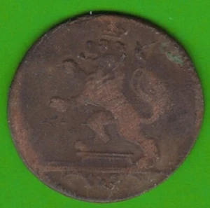 Reuss Mature Line To Obergreiz 1 Pfennig 1775 Very Rare nswleipzig - Picture 1 of 2