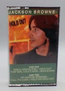 JACKSON BROWNE Hold Out 5C5511 Cassette Tape - Picture 1 of 2