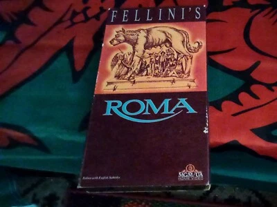 Fellini's Roma VHS 1991 MGM/UA Home Video - Image 1 of 4