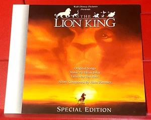 The Lion King Film Soundtrack Album Cover Art PICTURE / PRINT 5.5" x 5" - Picture 1 of 3