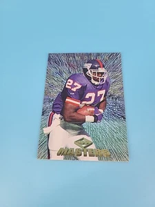 Tarjeta de fútbol americano 1997 Collectors Edge Rodney Hampton #174 Masters New York Giants - Imagen 1 de 2