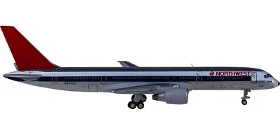 1:400 GeminiJets NORTHWEST BOEING 757-200 avión de pasajeros modelo de avión fundido a presión Foto 1 de 4